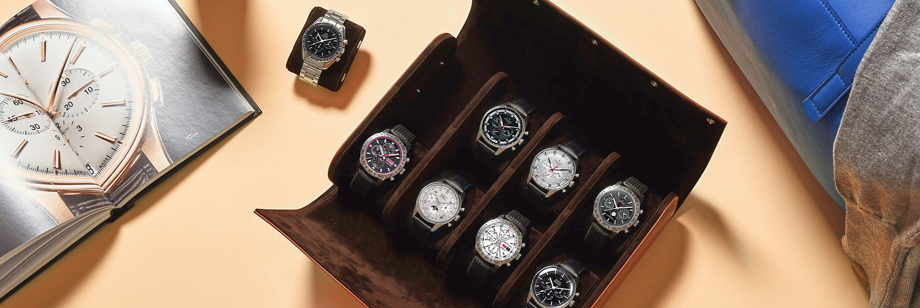 etui montre voyage