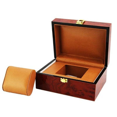 Boîte à montre en bois simple Limenia™