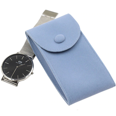 Etui à montre de voyage souple bleu Limenia™