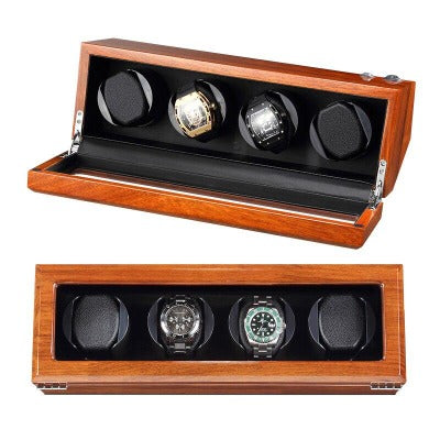 Remontoir à montre en bois 4 emplacements Limenia™
