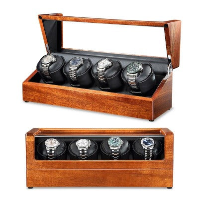 Remontoir à montre en bois 4 emplacements Limenia™