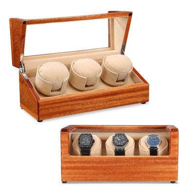 Remontoir à montre en bois 3 emplacements Limenia™