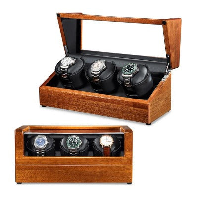 Remontoir à montre en bois 3 emplacements Limenia™