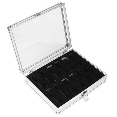 Boîte à montre en aluminium 12 emplacements Limenia™ 200000130 Limenia
