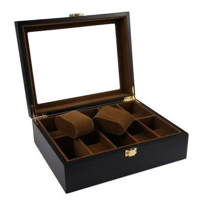 Boîte à montre en bois 10 emplacements Limenia™ Limenia