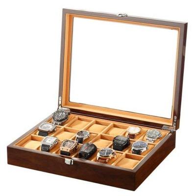 Boîte à montre en bois 18 emplacements Limenia™ 200000130 Limenia