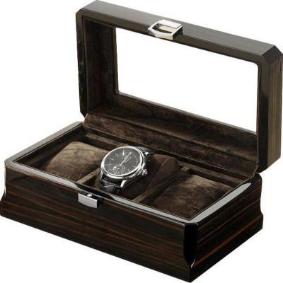 Boîte à montre en bois 3 emplacements Limenia™ 200000130 Limenia