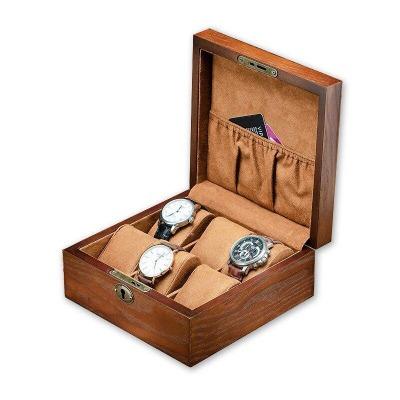 Boîte à montre en bois 6 emplacements Limenia™ 200000130 Limenia