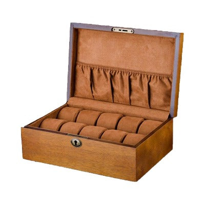 Boite à montre en bois 10 emplacements Limenia™