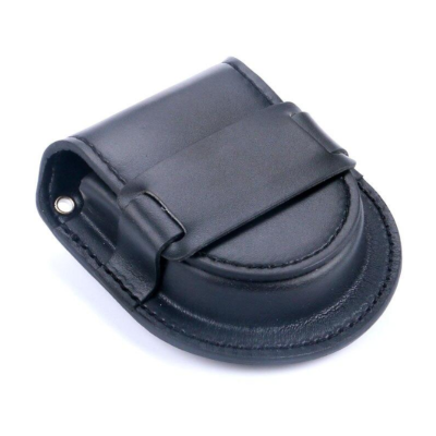 Etuis à montre de voyage cuir noir Limenia™