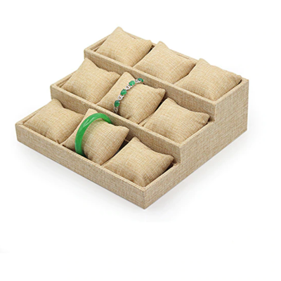Supports montre & bijoux 9 coussins Limenia™