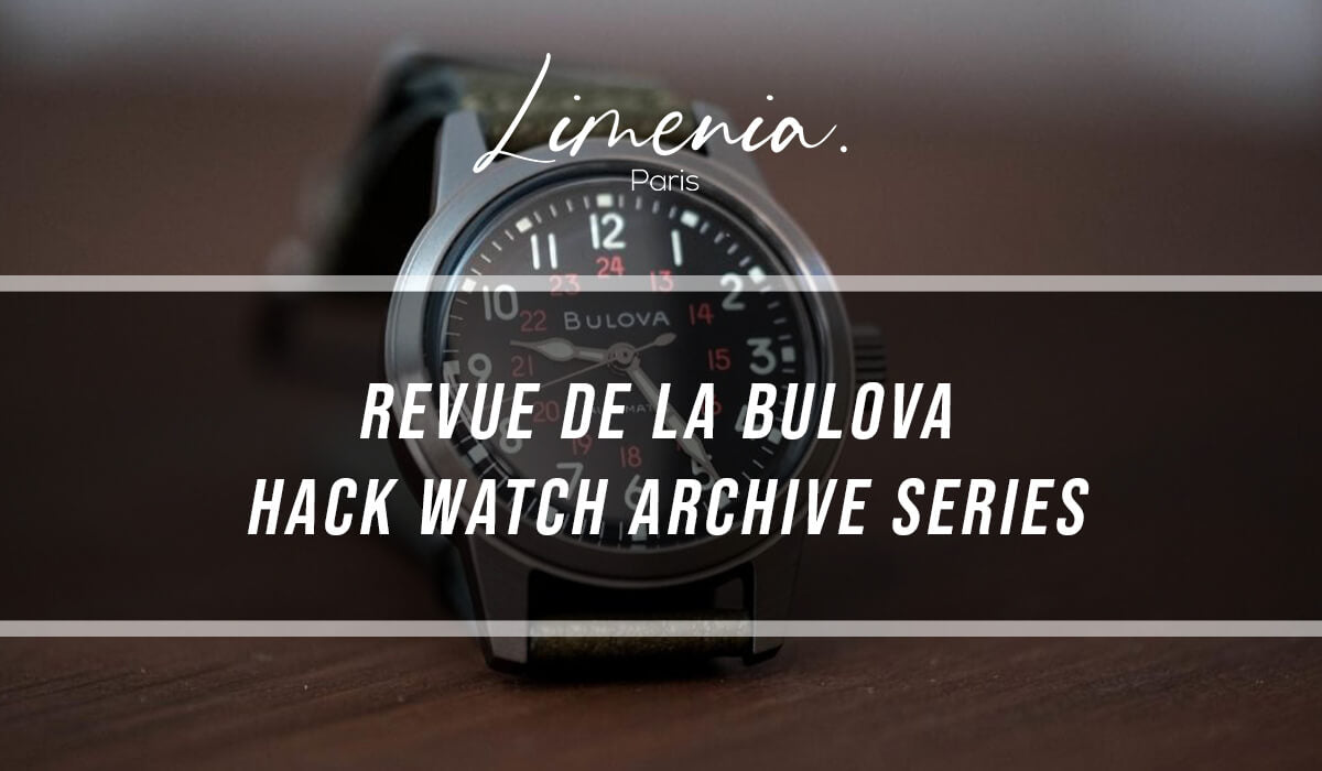 Bulova Hack Watch Archive Series