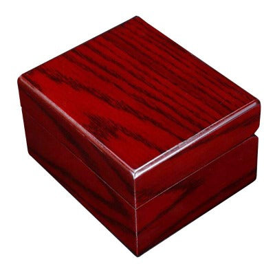 Boîte à montre en bois rouge un emplacement Limenia™