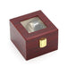 Boîte à montre en bois bordeaux 2 emplacements Limenia™ 200001479 Limenia