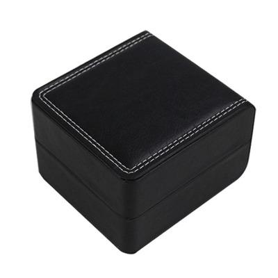 L'original Boîte à montre cuir noire Limenia™ Limenia